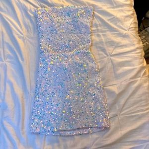 White Lucy in the Sky dress